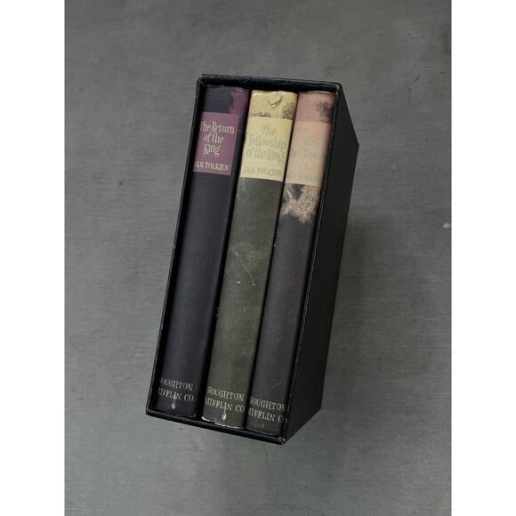 The Lord of The Rings 1965 Trilogy J.R.R. Tolkien Second Edition Revised Books - Picture 3 of 16
